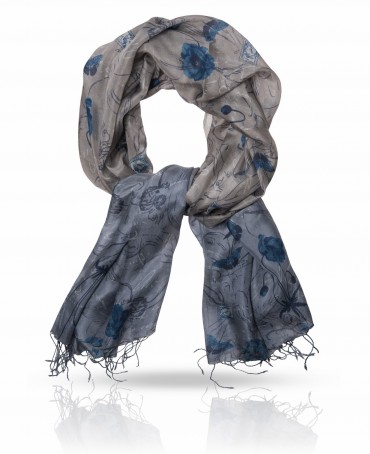 Палантин Женский S-POPPY.POSTE/GREY